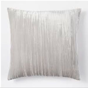 2 Crinkle Velvet Euro Duvet Covers from West Elm